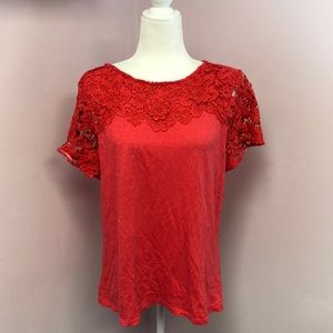 Charter Club sz Large Top with cute Details